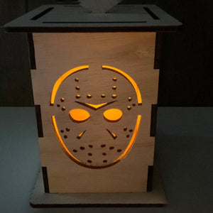 Horrorfigur Jack Lantern Holzdekoration