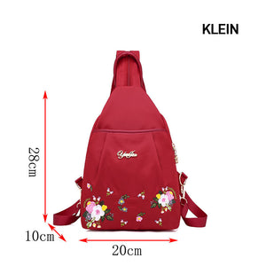 Damen Rucksack mit Stickerei