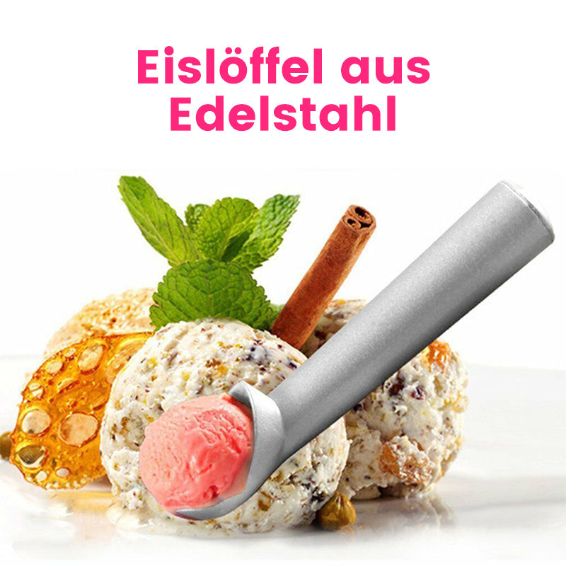 Eislöffel aus Edelstahl