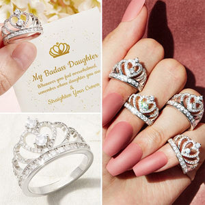 Damen Krone Ring