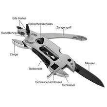 Laden Sie das Bild in den Galerie-Viewer, Mini Multifunktionales Edelstahl-Bauwerkzeugset
