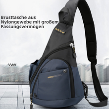 Laden Sie das Bild in den Galerie-Viewer, Brusttasche aus Nylongewebe mit großem Fassungsvermögen
