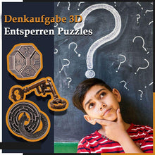 Laden Sie das Bild in den Galerie-Viewer, Denkaufgabe 3D Entsperren Puzzles
