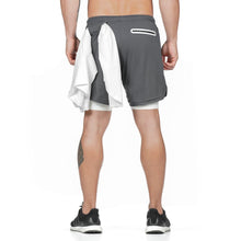 Laden Sie das Bild in den Galerie-Viewer, 2 in 1 Shorts  Sicherheitstasche Fitness-hose
