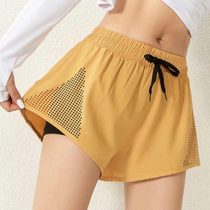 Damen Sommer schnell trocknende Sport-Shorts