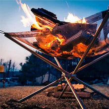 Laden Sie das Bild in den Galerie-Viewer, Tragbare Feuerstelle - Perfekt für Camping, Familien und Hinterhöfe
