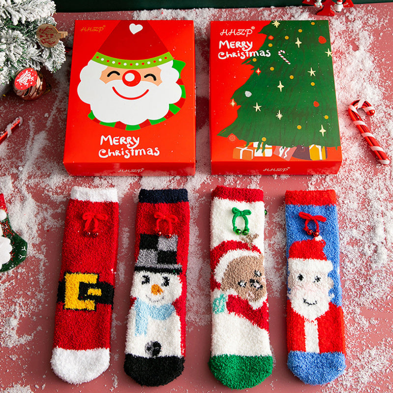 Dicke und warme Socken für Weihnachtsgeschenke