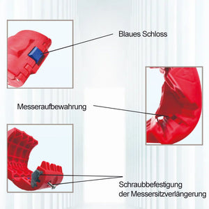 Tragbarer Wasserrohrschneider