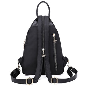 Damen Rucksack mit Stickerei