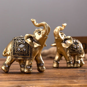 Dekoration Goldener Elefant