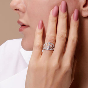 Damen Krone Ring