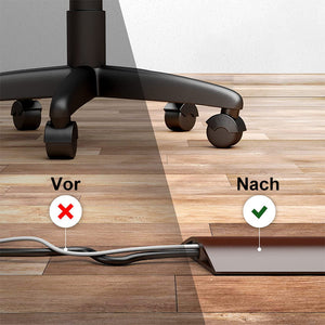 Druckfester PVC-Kabelkanal