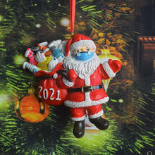 Laden Sie das Bild in den Galerie-Viewer, 2021 Weihnachtsmann-Andenken-Ornament
