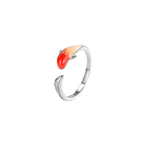 Damen Glücks-Koi-Ring