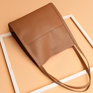 Crossbody-Tasche aus Leder mit großem Fassungsvermögen